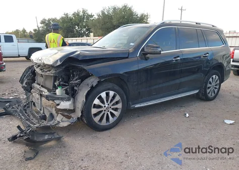 2019 Mercedes-Benz Gls 450 4Matic z USA, uszkodzony, nr VIN 4JGDF6EE1KB210732